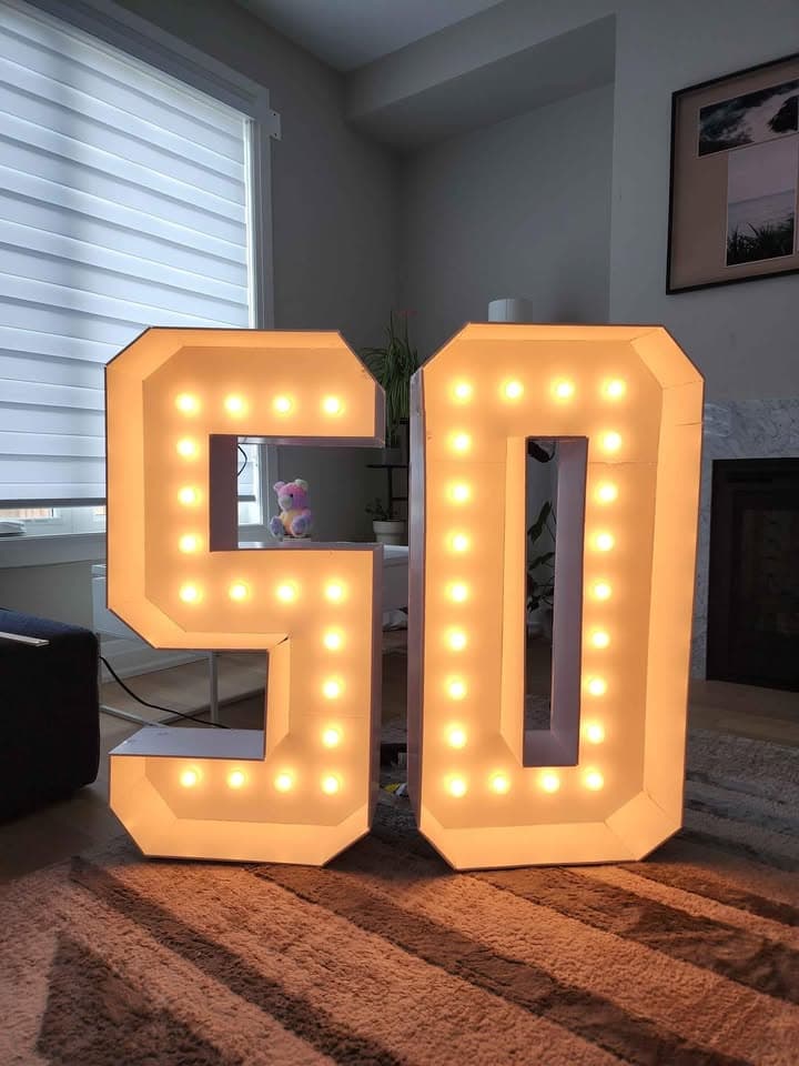 Number Led — rental product photo