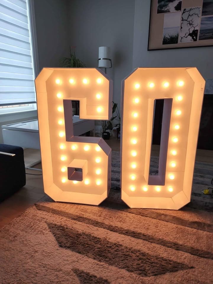 Number Led — rental product photo