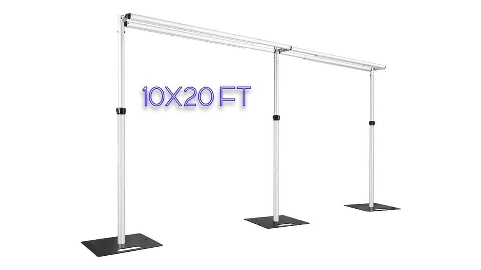 Heavy Duty Backdrop Stand 10x10 — rental product photo
